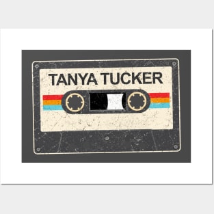 kurniamarga vintage cassette tape Tanya Tucker Posters and Art